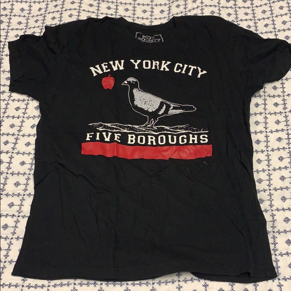 Black Riot Society NYC T-shirt size medium